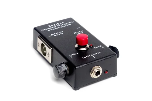 【レア】BassFX Red Eye ベースディストーション Red-Eye Single-channel Preamp & DI — Stubblebine Lutherie